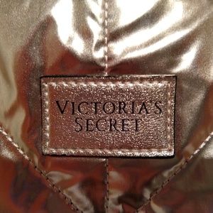 Victoria's Secret rose gold tote